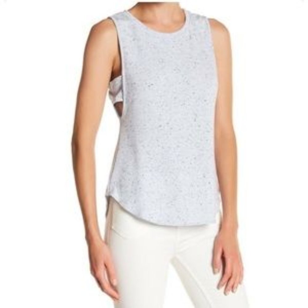 NWT Melrouse & Market cut out side tank top